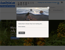 Tablet Screenshot of oceancitycool.com